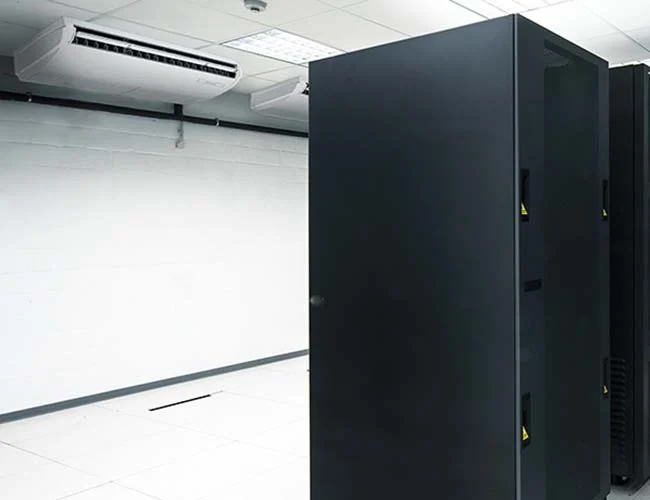 Impianto per data center a temperatura controllata installato dalla norbafrigo