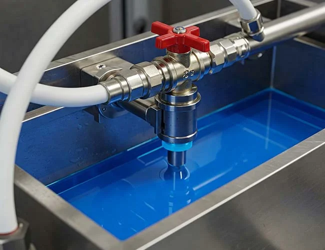 circuiti in acciaio per bagni galvanici installato dalla Norbafrigo